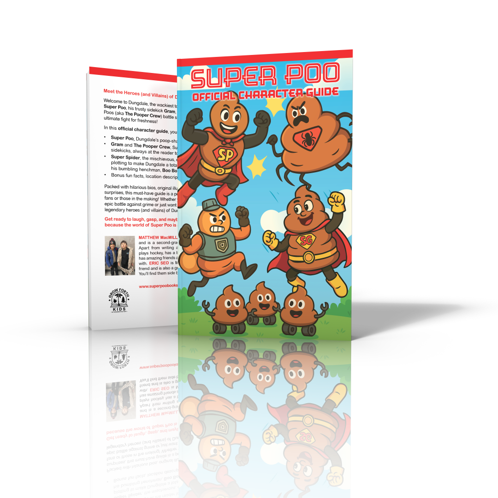 Super Poo Official Character Guide